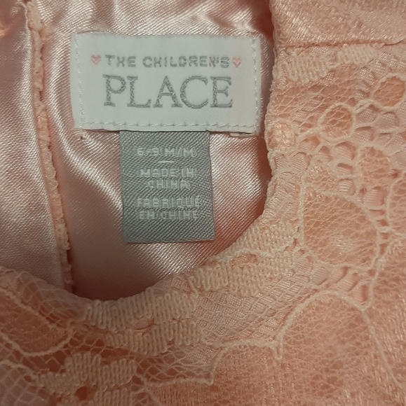 Beautiful baby dress pink lace size 6-9 months The Children's place - Picture 3 of 3